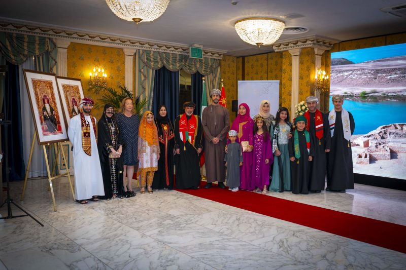 سفارتا سلطنة عُمان في إيطاليا وهولندا تحتفلان بالعيد الوطني الـ54 المجيد