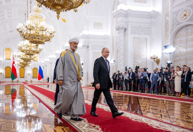 Official reception ceremony for His Majesty at Kremlin Palace