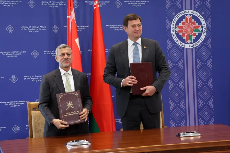Oman and Belarus sign agreement for a joint committee