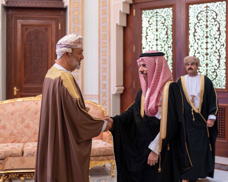 His Majesty gives audience to Saudi Foreign Minister
