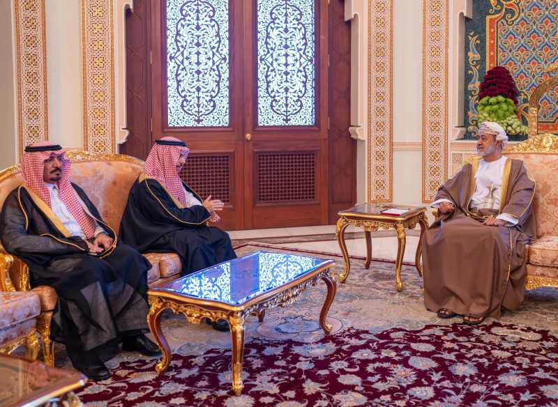 His Majesty gives audience to Saudi Foreign Minister