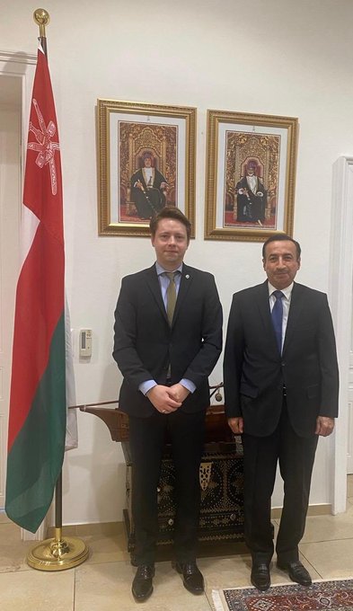 النمسا: السفير يستقبل رئيس تحرير المجلة الدولية النمساوية