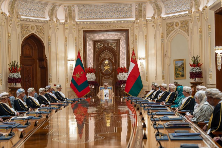 His Majesty presides over meeting of the Council of Ministers