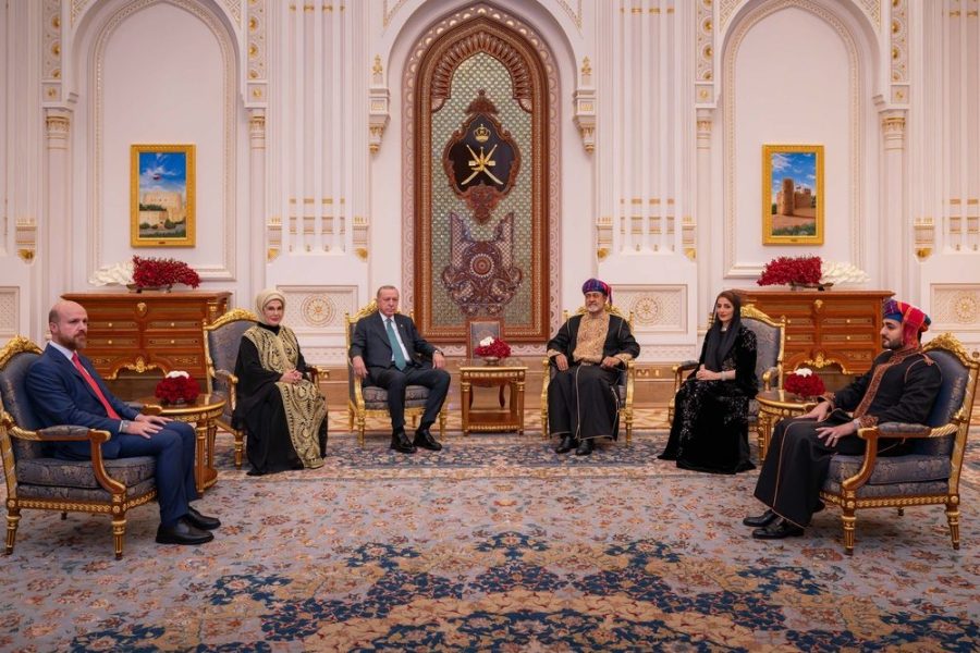His Majesty hosts dinner in honour of Turkish President