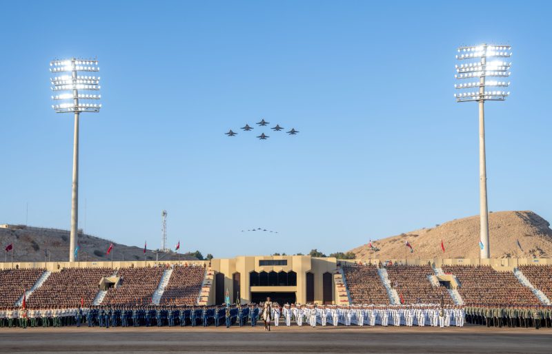 His Majesty graces National Day’s Grand Military Parade