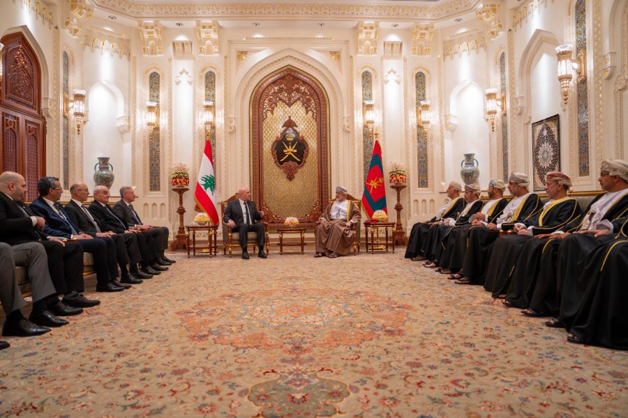 HisMajesty and Lebanon President hold special meeting