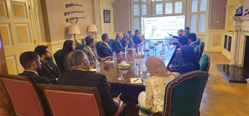 United Kingdom: Ambassador receives delegation from Petroleum Development Oman
