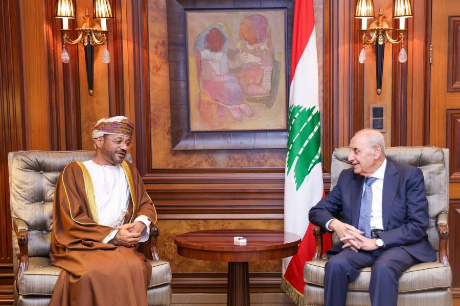 وزير الخارجية يلتقي رئيس مجلس النواب اللبناني