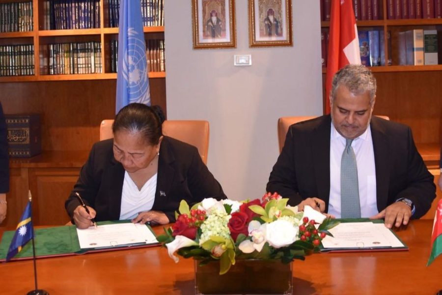 Oman and Nauru Establish Diplomatic Relations