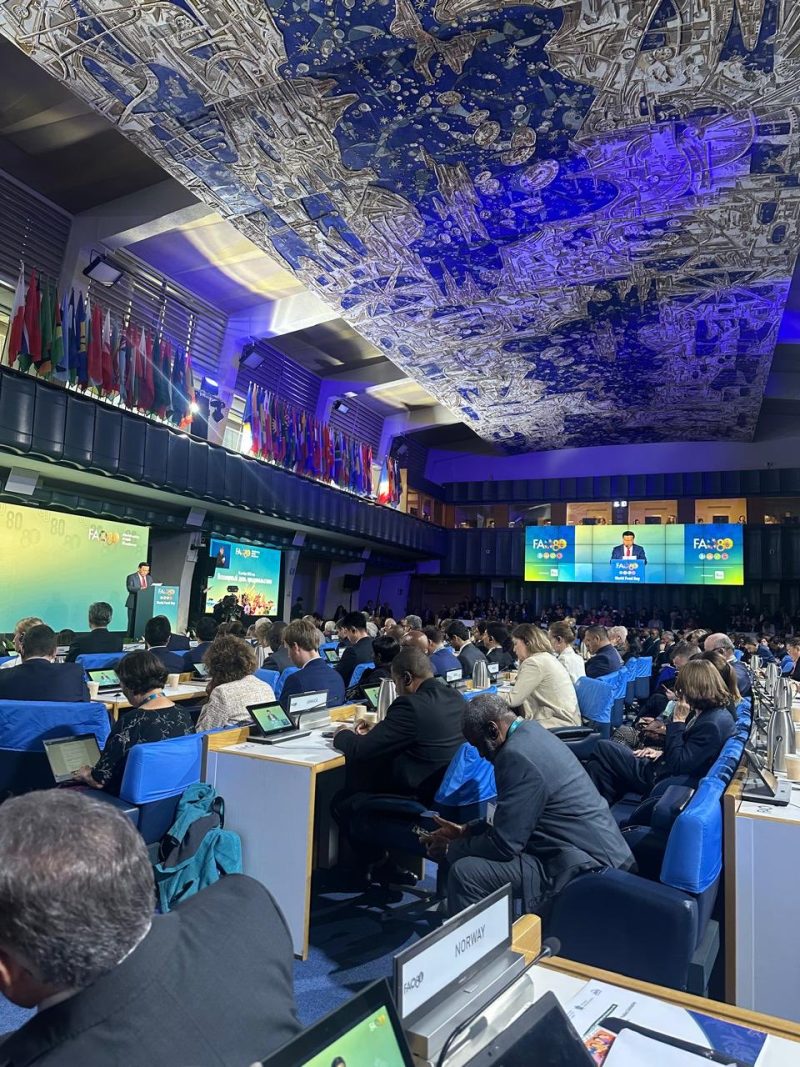 إيطاليا: سلطنة عمان تشارك في احتفال يوم الأغذية العالمي