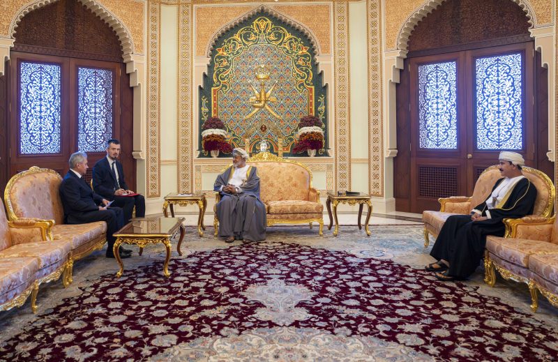 His Majesty receives Secretary of the Russian Security Council