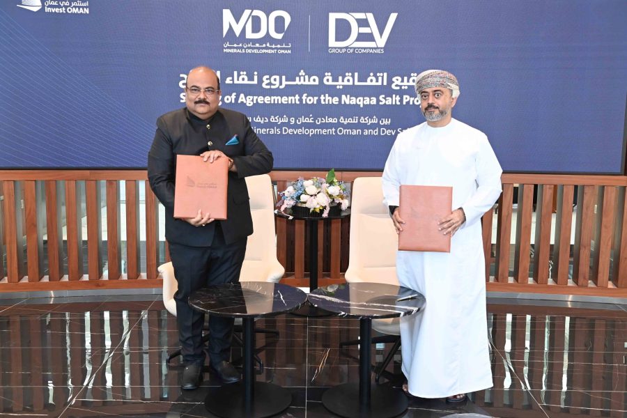 Oman signs OMR 13.4 Million deal to launch industrial salt production