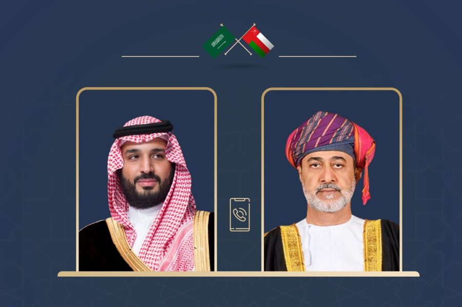 جلالةُ السُّلطان يتلقّى اتصالًا هاتفيًّا من الأمير محمد بن سلمان