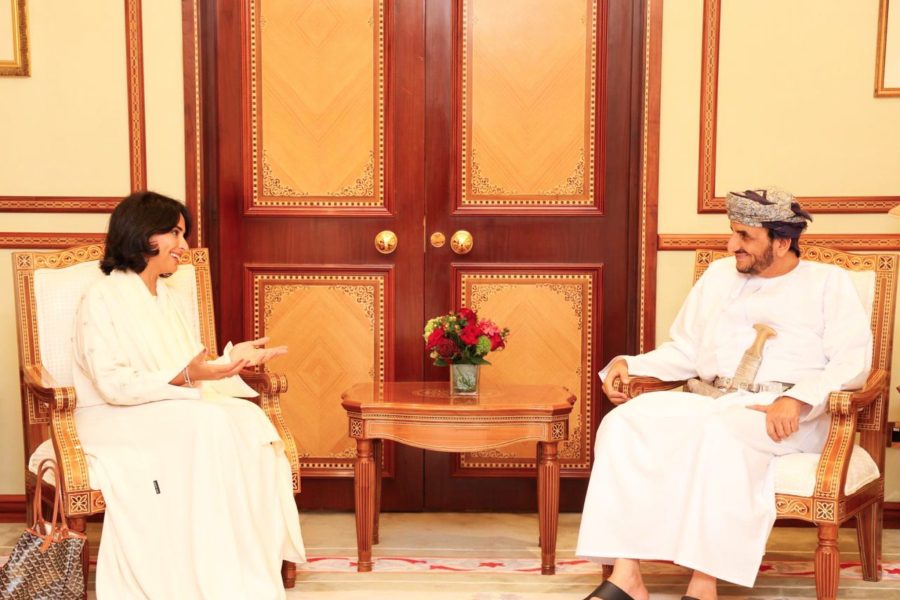 Political Undersecretary receives Director of Mubarak Al Khalifa Academy