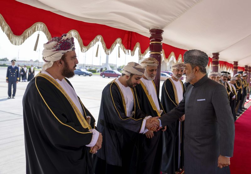 His Majesty leaves for Spain