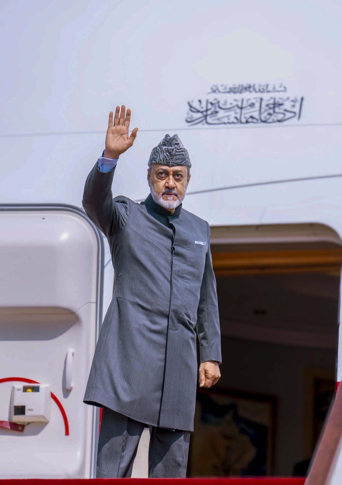 His Majesty leaves for Spain