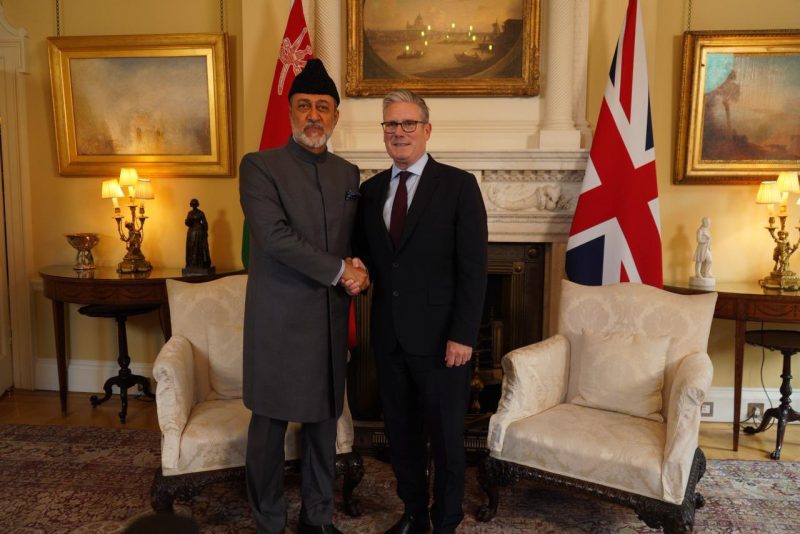His Majesty The Sultan meets UK Prime Minister