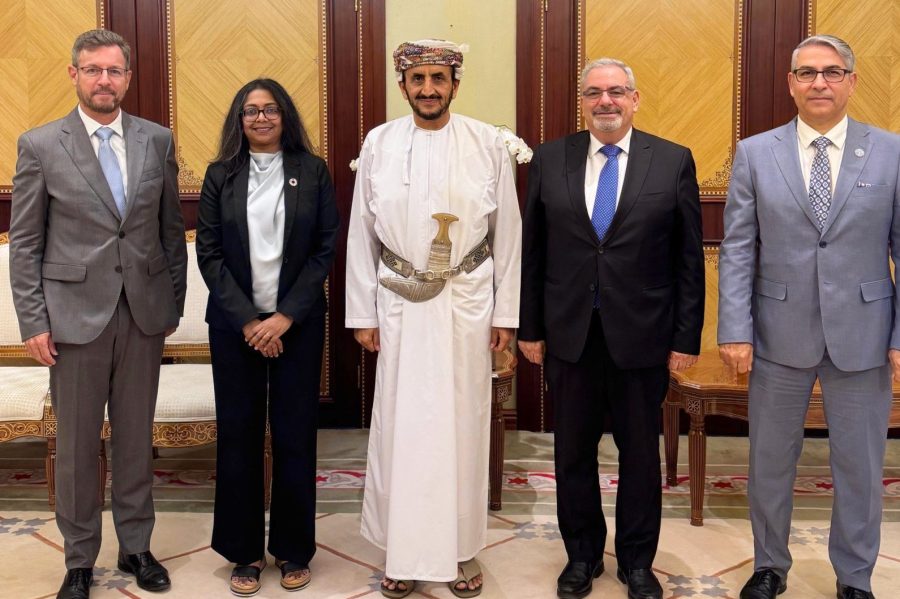 Political Undersecretary meets UN representatives in Oman