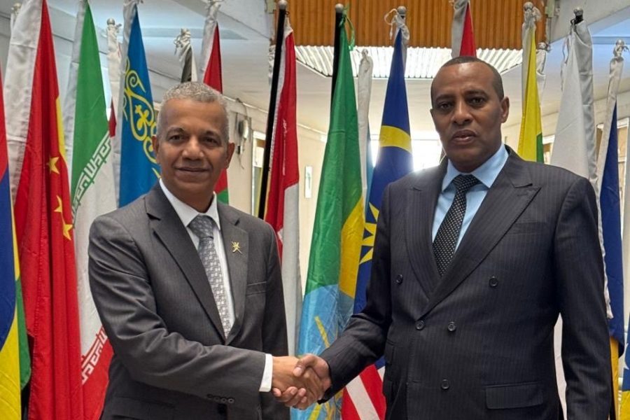 Ethiopia: Ambassador meets Director of the Middle East Department
