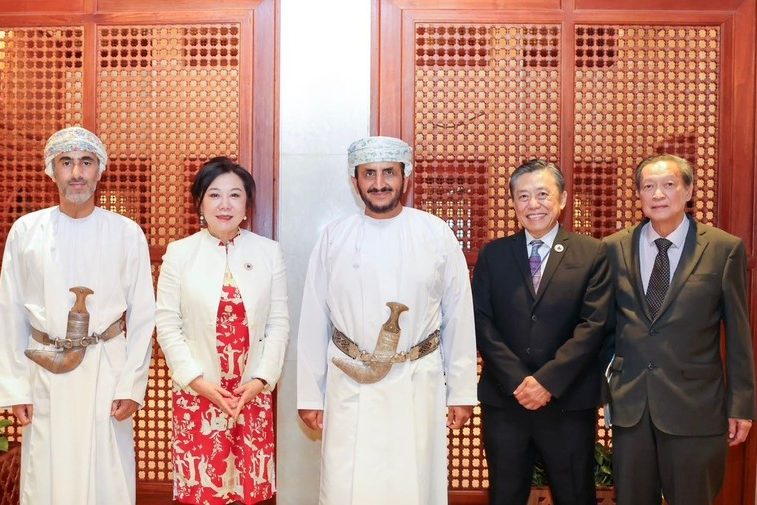 Political Undersecretary meets President of the International Zheng He Society
