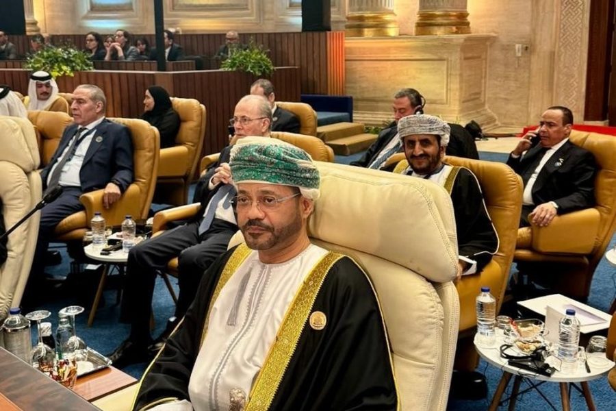 Oman participates in The Extraordinary Arab Summit in Cairo
