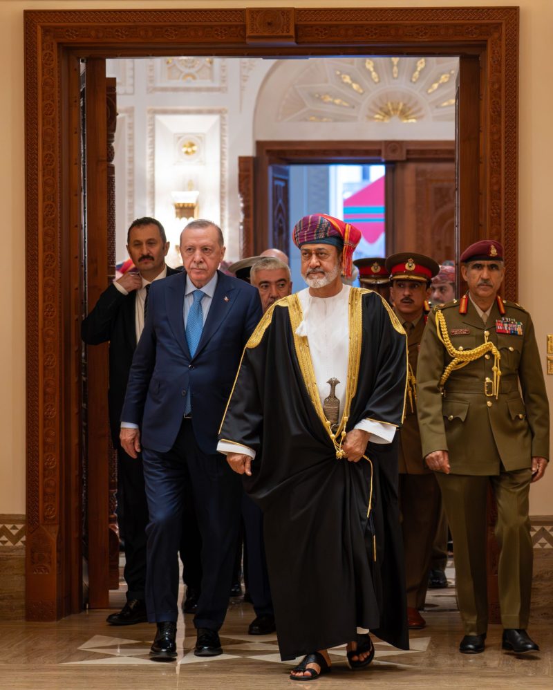 His Majesty and Turkish President hold talks