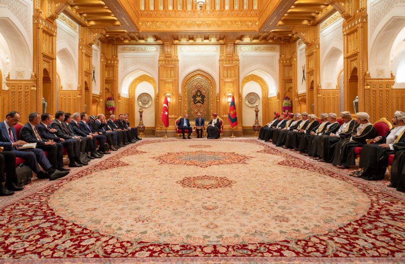 His Majesty and Turkish President hold talks