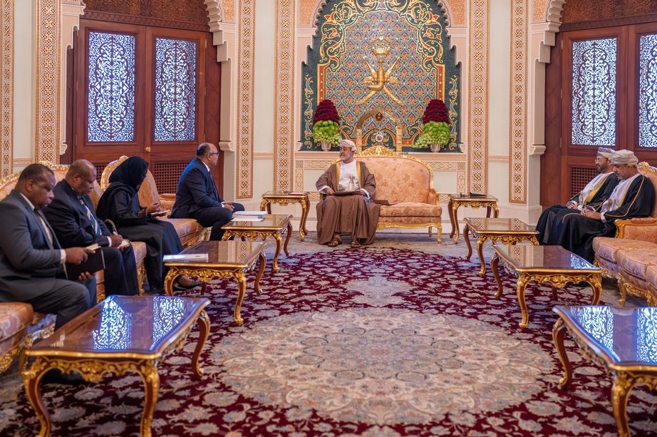 His Majesty receives written message from Tanzanian President