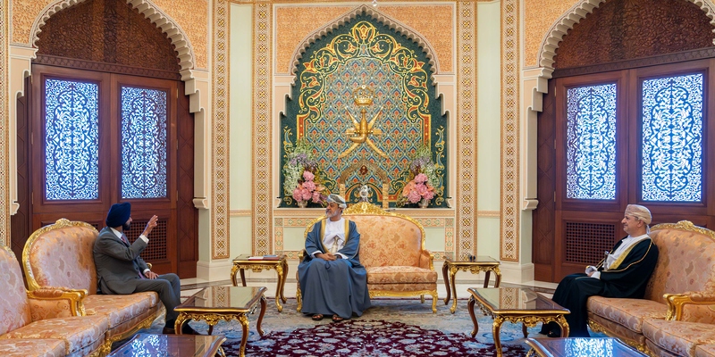 جلالةُ السُّلطان المعظم يستقبل رئيس مجموعة البنك الدّولي 