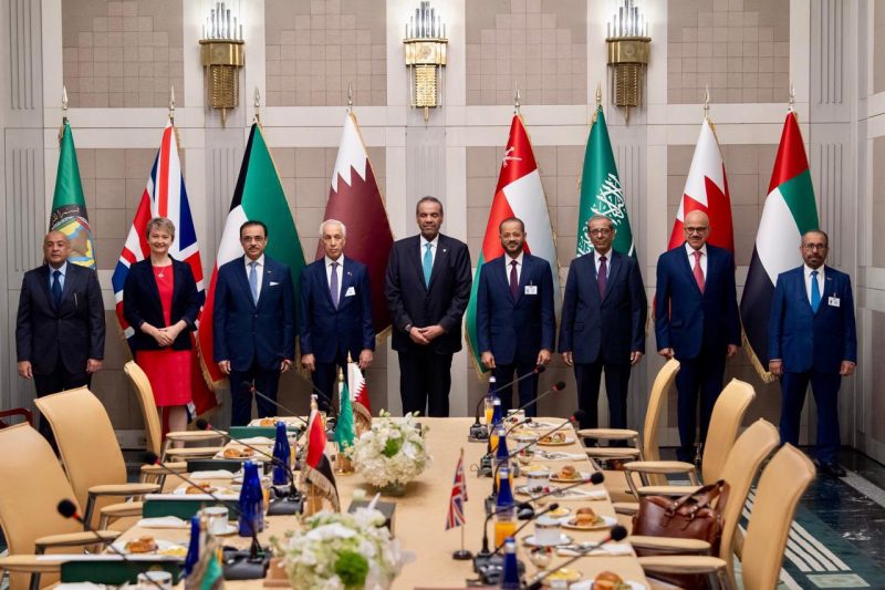 سلطنة عمان تشارك في الاجتماع الوزاري بين دول مجلس التعاون والمملكة المتحدة في نيويورك