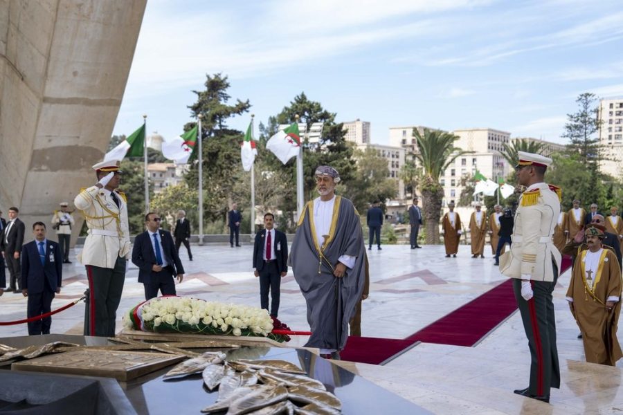 His Majesty visits martyrs’ memorial and national mujahid museum in Algeria