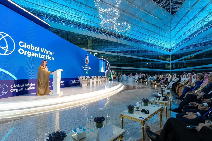 Saudi Arabia: Advisor Khalid Alhosni attends the signing ceremony of the Global Water Charter